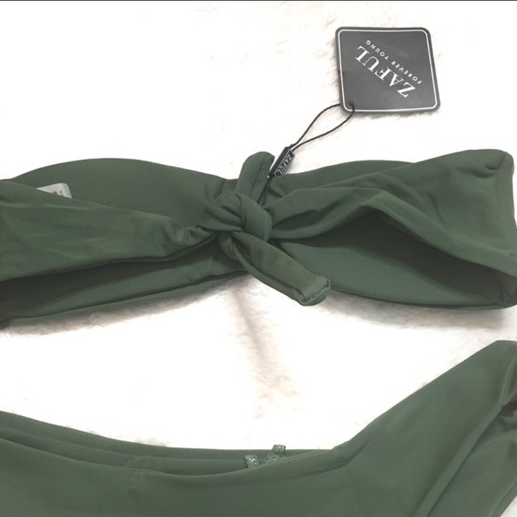 ZAFUL Bandeau Bikini BNWT 🌿 - Picture 2 of 6